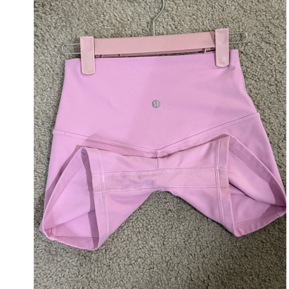 lululemon Align - High-Rise Short 4" - Size 4 - Light pink - Matching bra avail. - Picture 5 of 7